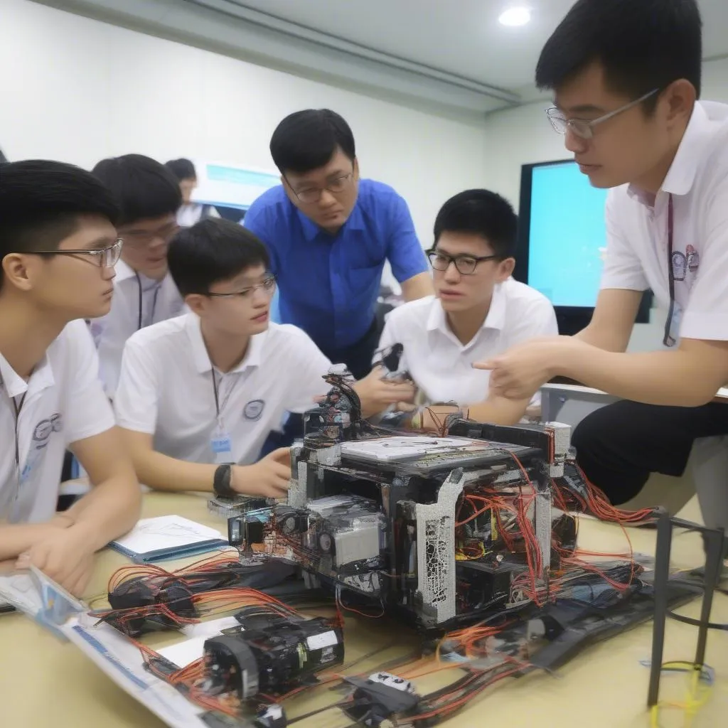 Giảng viên hướng dẫn đội vô địch Robocon 2018