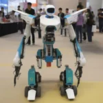 Robot "Hồng Ân" của đội tuyển Việt Nam tại Abu Robocon 2018