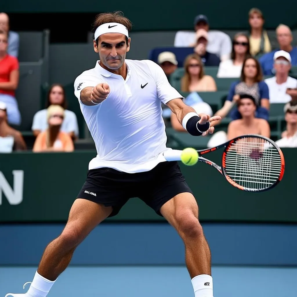 Roger Federer Thi Đấu Australian Open 2019