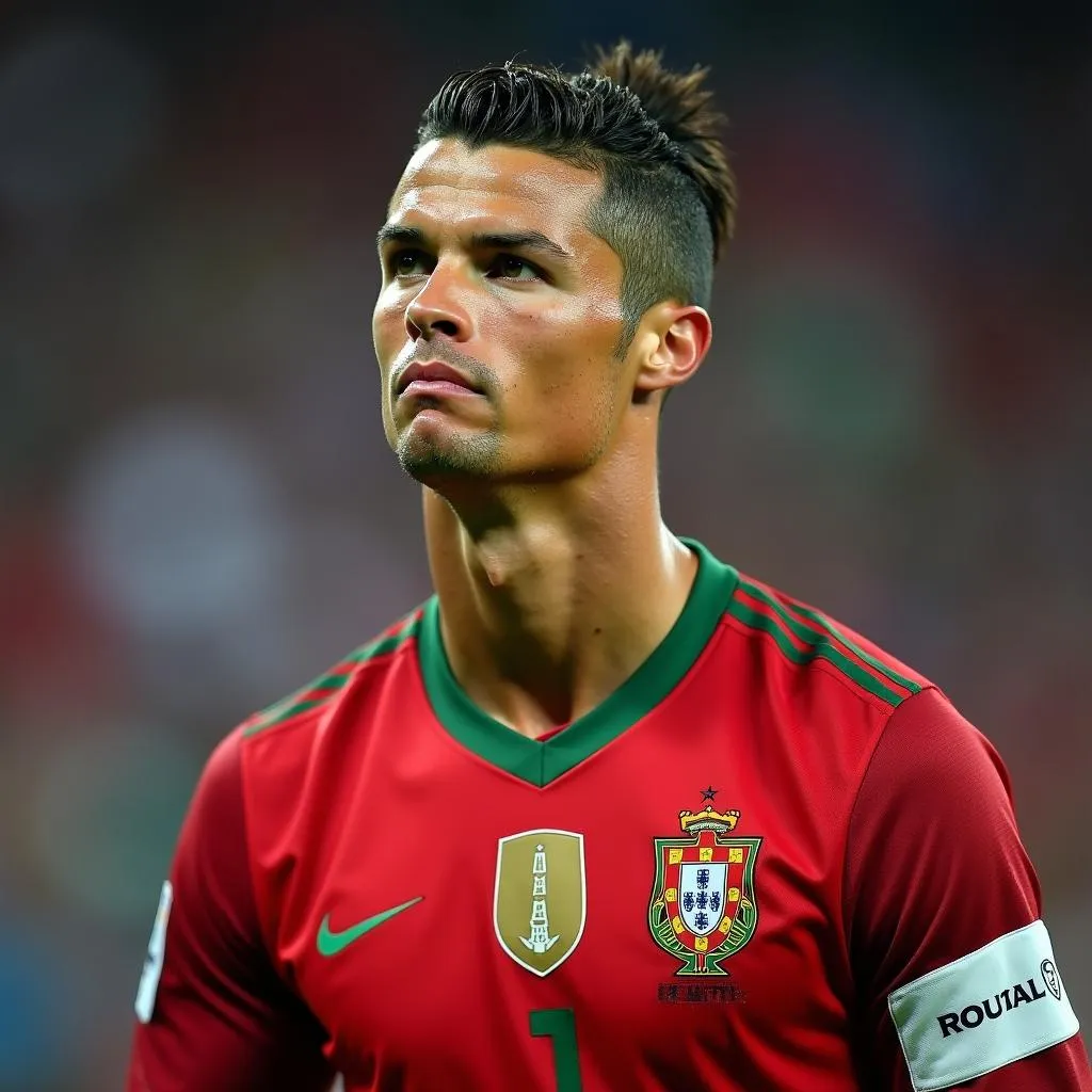 Cristiano Ronaldo thất vọng tại World Cup