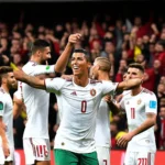 Ronaldo ăn mừng bàn thắng