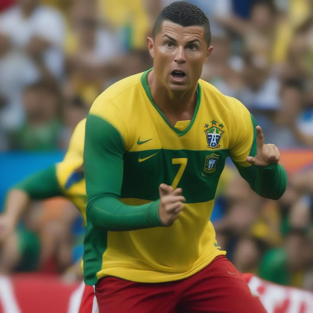 Ronaldo béo ghi bàn tại World Cup