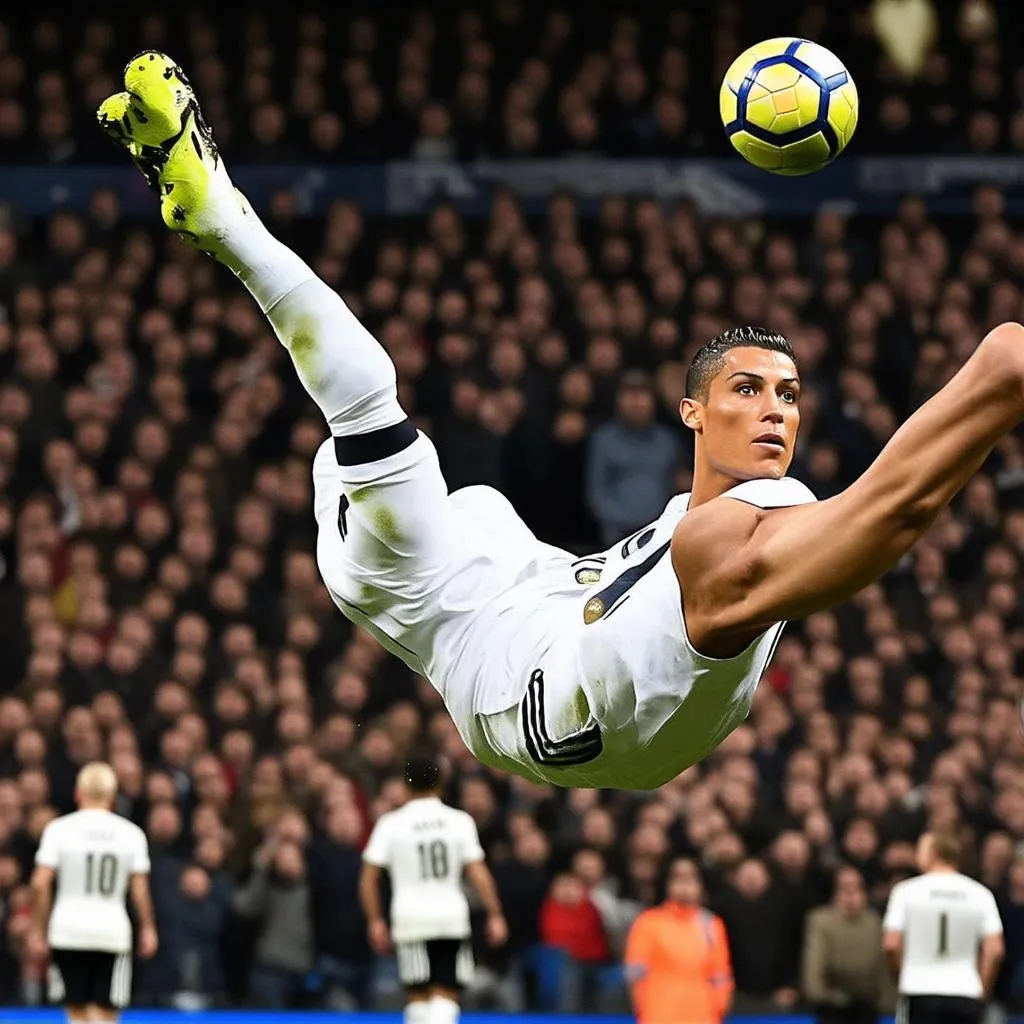 Ronaldo bicycle kick