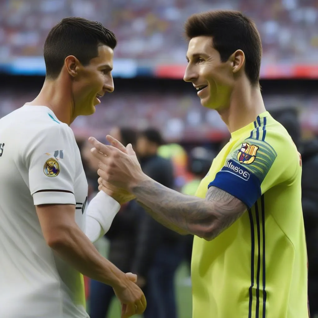 Cristiano Ronaldo và Lionel Messi