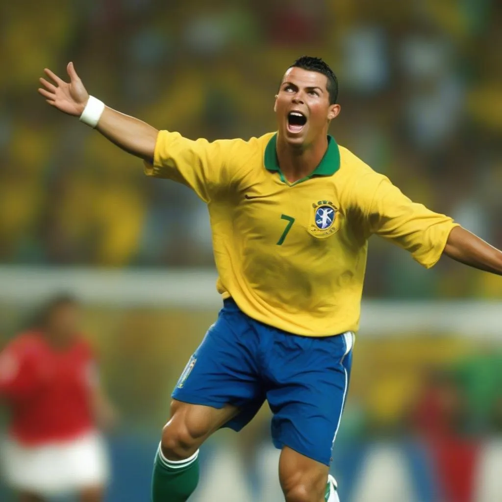 Ronaldo "Người ngoài hành tinh" tại World Cup 2002