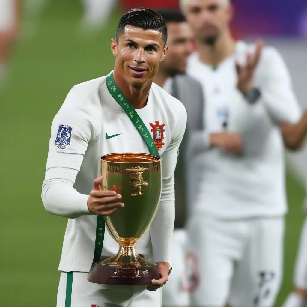 Ronaldo vô địch châu Âu 2021 