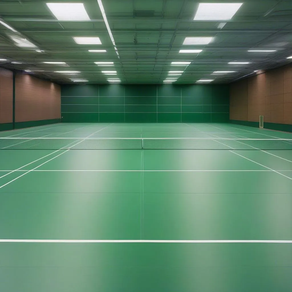 Badminton court