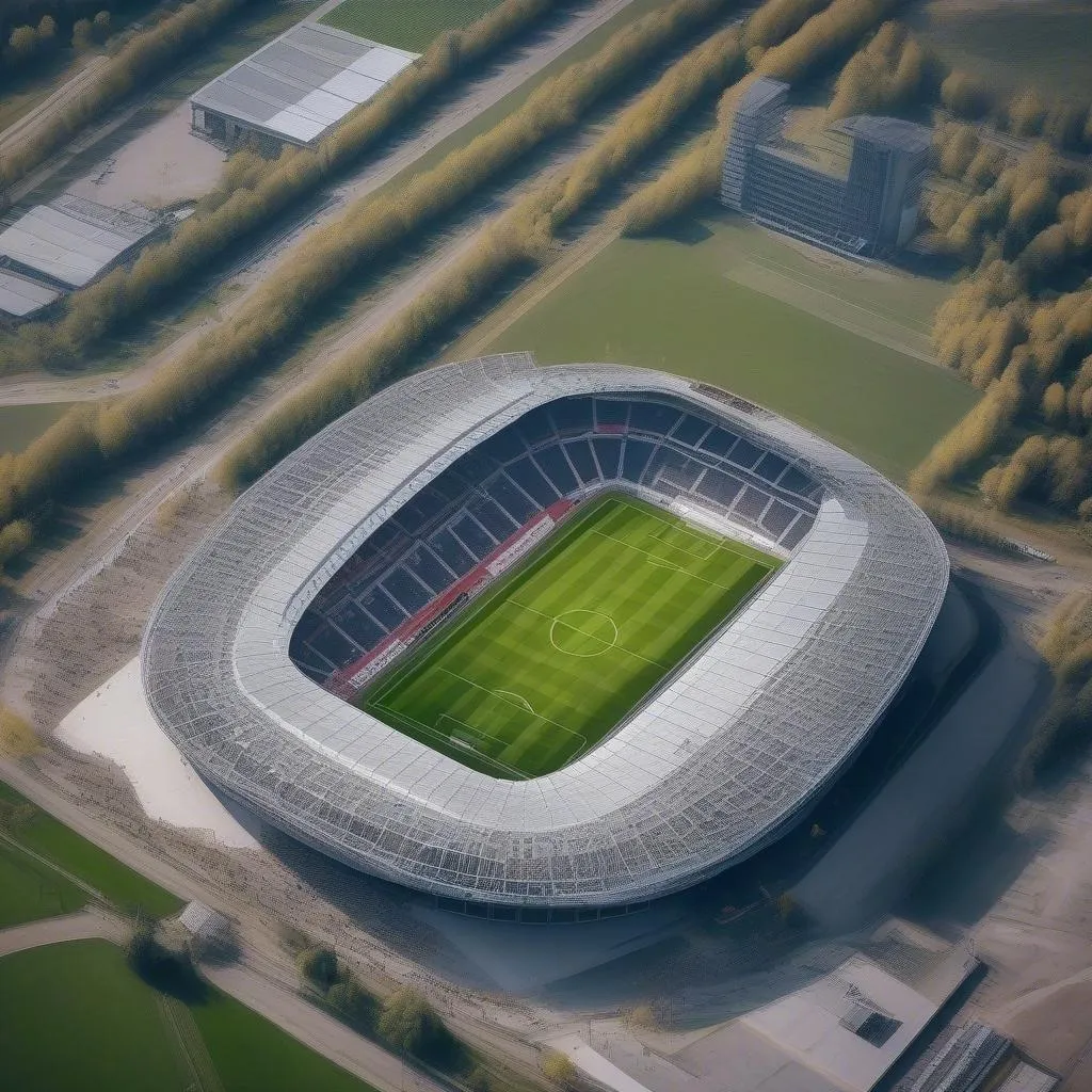 German football stadium