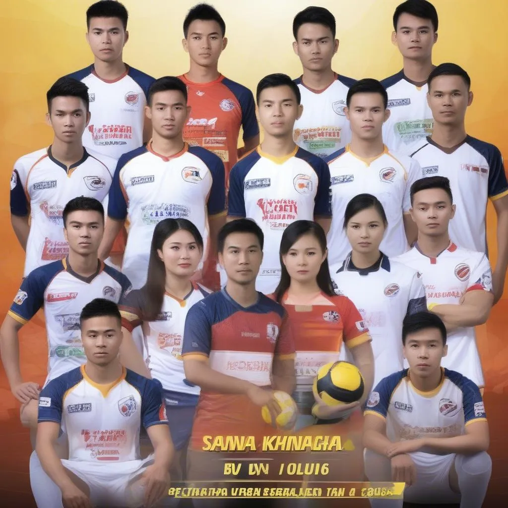 Đội hình chính của Sanna Khánh Hòa BVN mùa giải V-League 2016