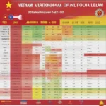 Lịch thi đấu bóng đá Seagame 29 của đội tuyển Việt Nam