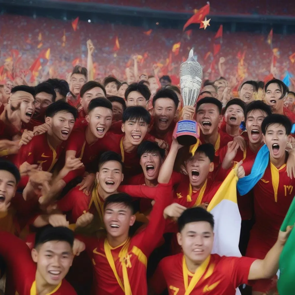 Đội tuyển U22 Việt Nam đăng quang ngôi vô địch SEA Games 30