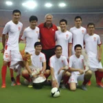 Đội tuyển Singapore với huấn luyện viên Avramovic tại AFF Cup 2012