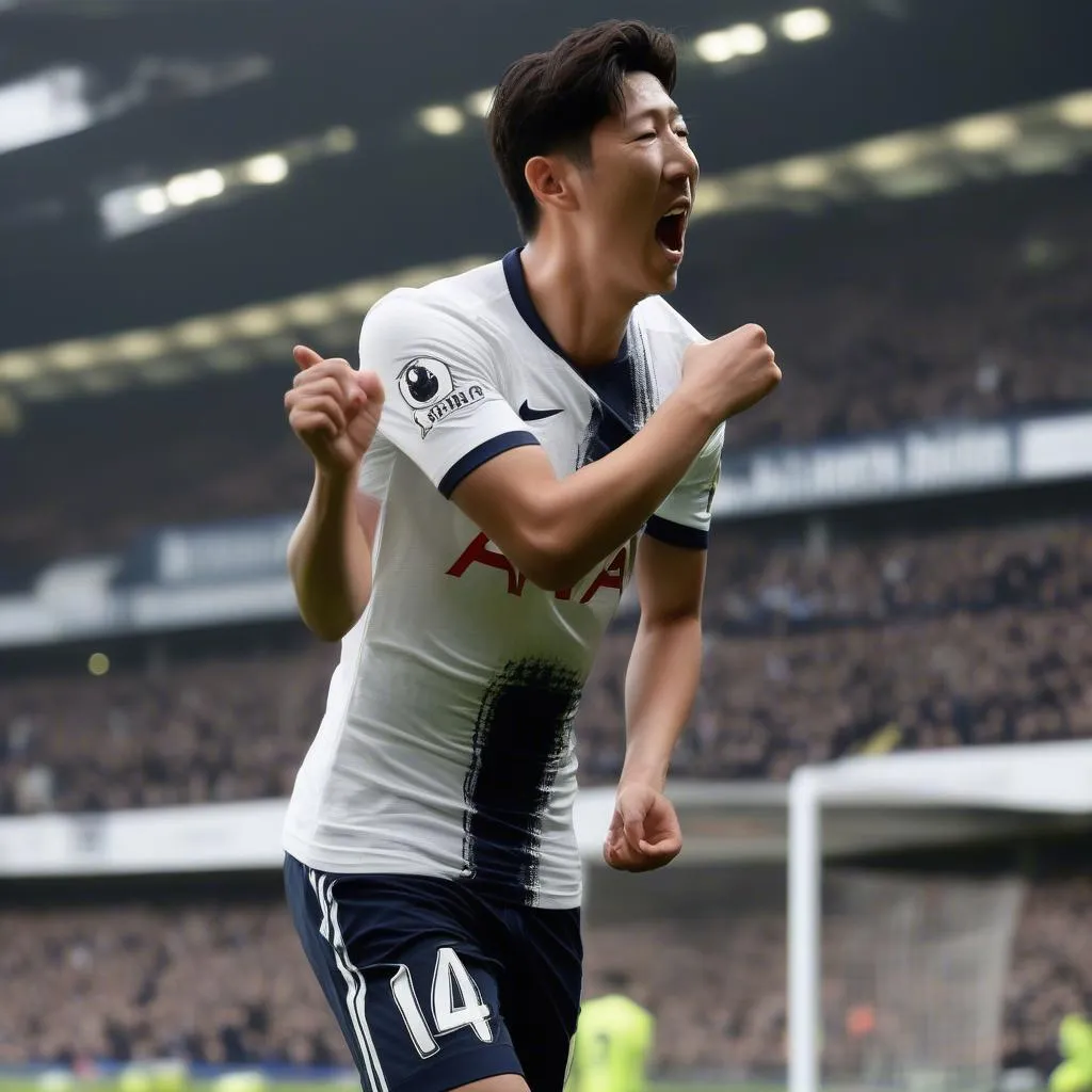 Son Heung-min scores a stunning goal