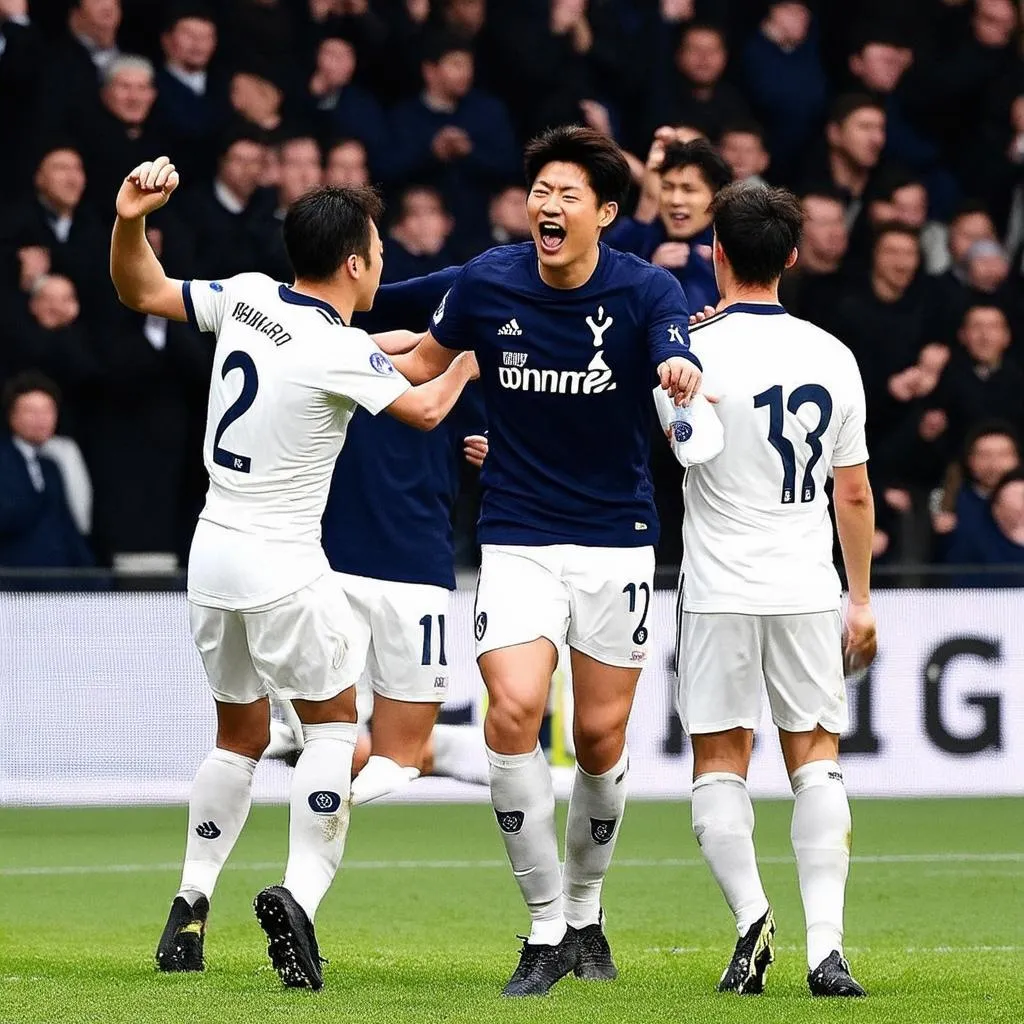 Siêu sao Son Heung-min tỏa sáng trong màu áo Tottenham Hotspur