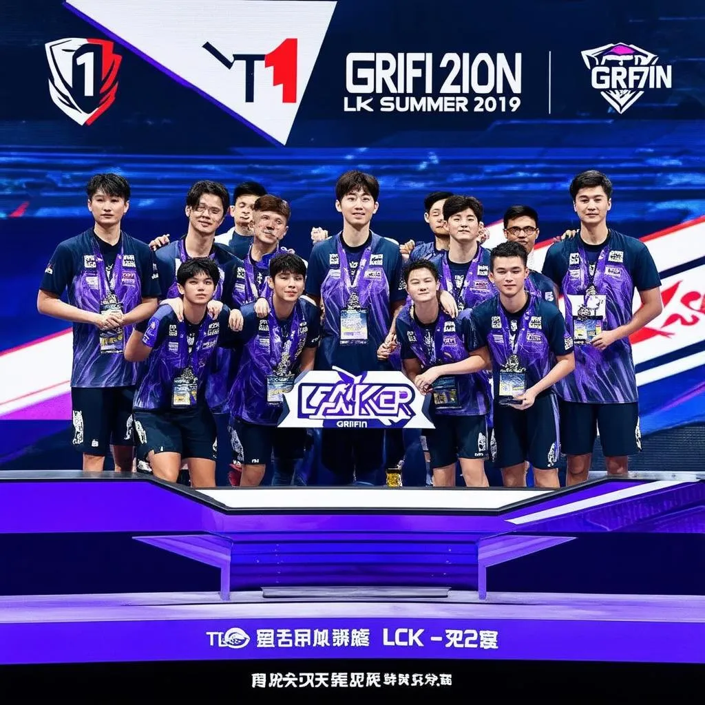 T1 vs Griffin LCK Summer 2019 Playoff