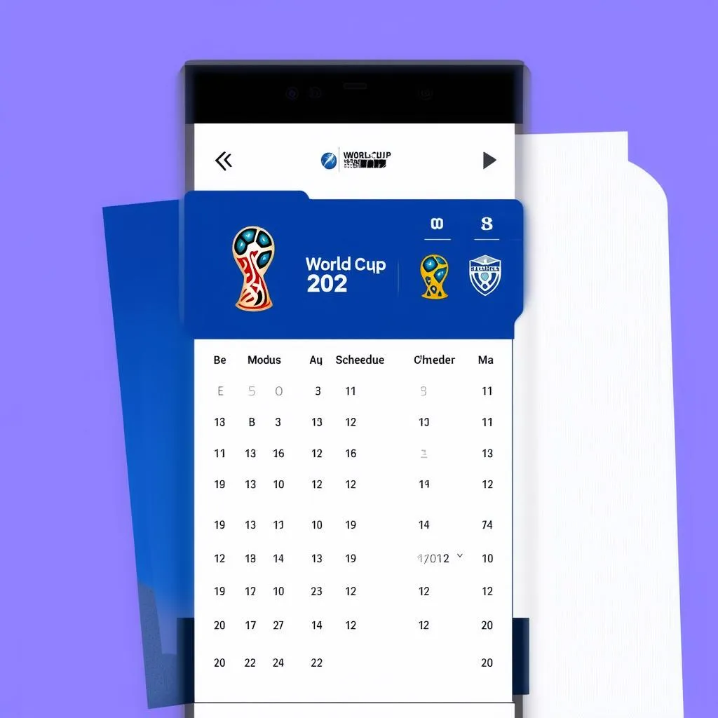 Tải lịch thi đấu World Cup 2022 Việt Nam