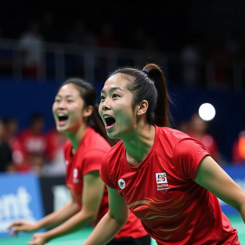 Tay vợt Indonesia thi đấu tại BWF World Championships 2018