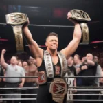 The Miz với 4 đai vô địch