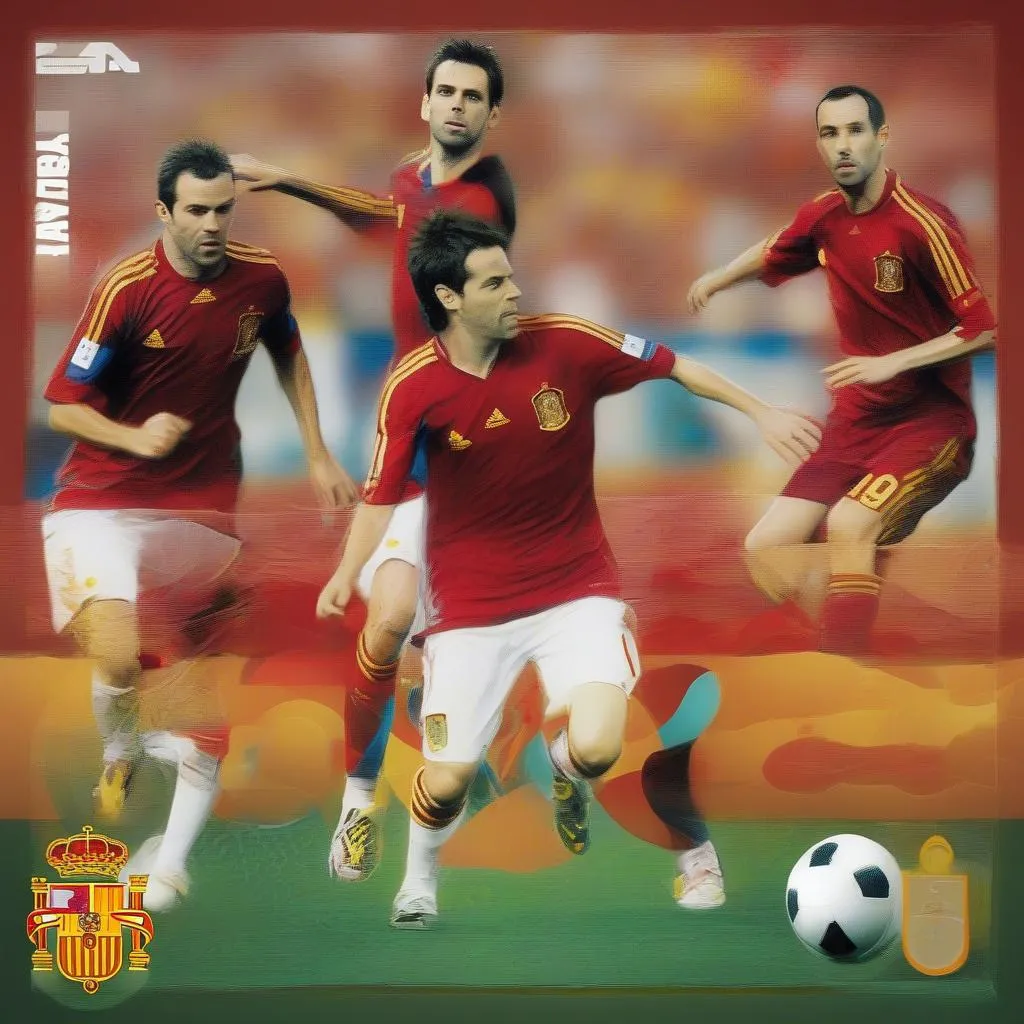 Bộ tứ tiền vệ trung tâm Tây Ban Nha tại World Cup 2010