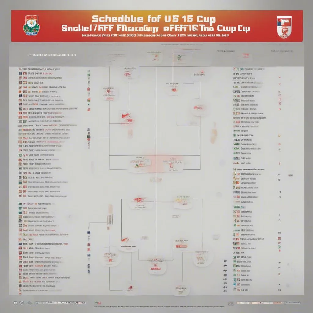 Lịch thi đấu giải U.15 AFF Cup