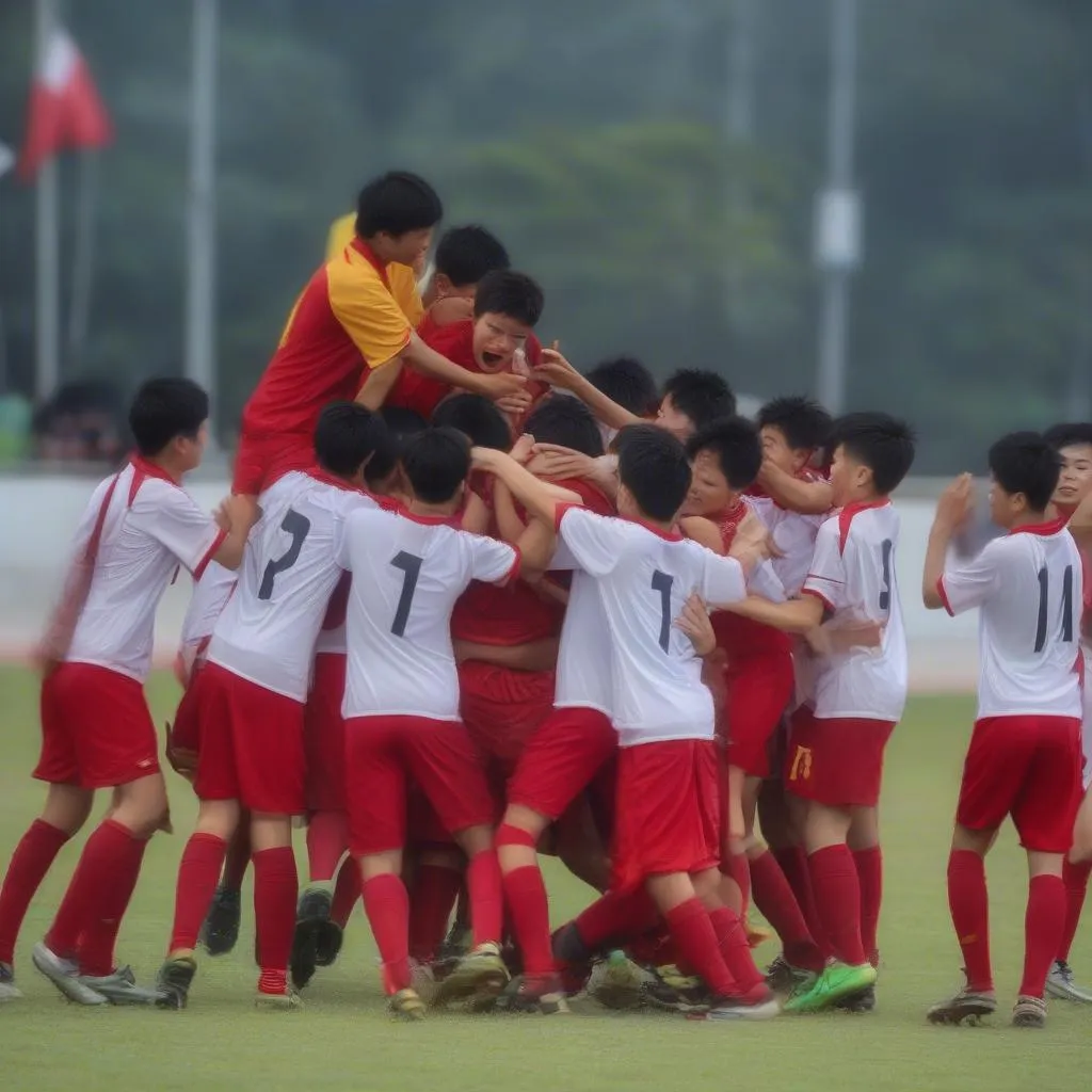 U15 Việt Nam giành chiến thắng