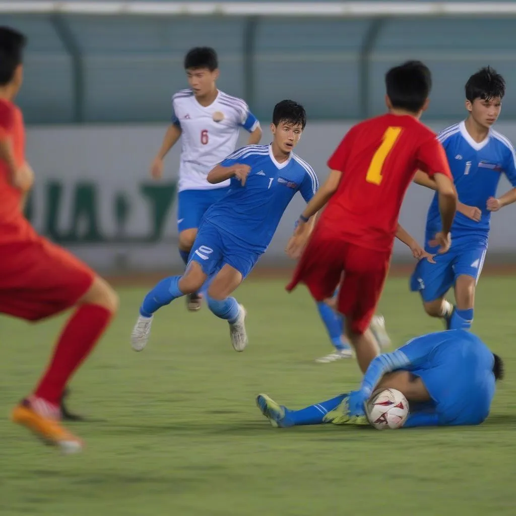 U17 Việt Nam vs U17 Uzbekistan Đối Thủ Mạnh Mẽ Từ Trung Á: Những &quot;Bầy Sói&quot; Sẵn Sàng Xé Toạc Hàng Phòng Ngự