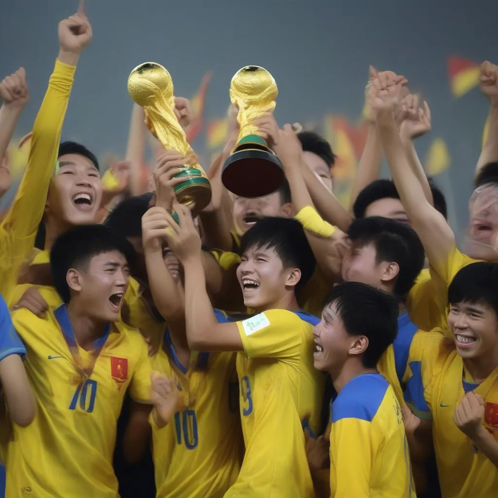 Đội tuyển U17 Việt Nam chiến thắng tại World Cup