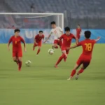 Hình ảnh đội tuyển U20 Việt Nam trong trận đấu tại giải U20 World Cup 2018