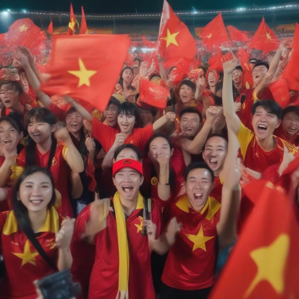 U20 World Cup: Vietnamese Fans Celebrate