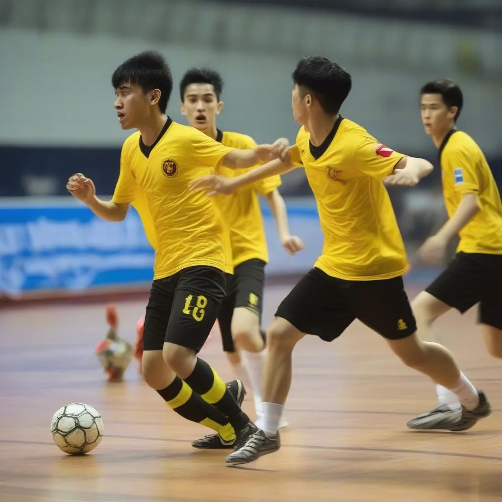 Đội tuyển U20 Việt Nam thi đấu trong VCK Futsal Châu Á