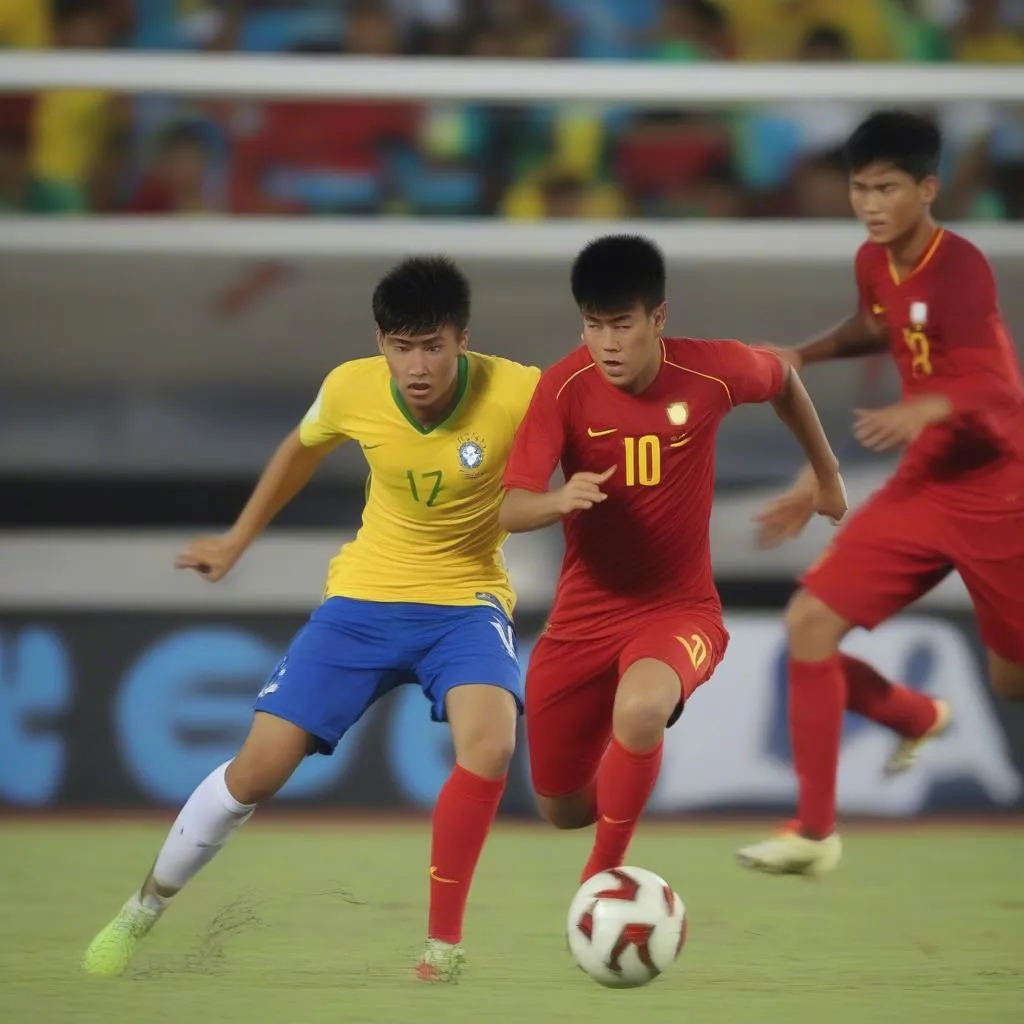 Trận tứ kết U-20 thế giới 2015 giữa U-20 Việt Nam và U-20 Brazil