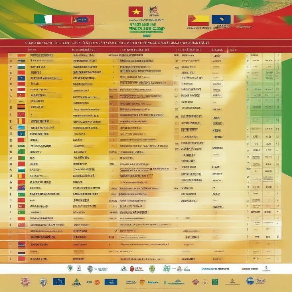 Lịch thi đấu U20 World Cup của đội tuyển Việt Nam