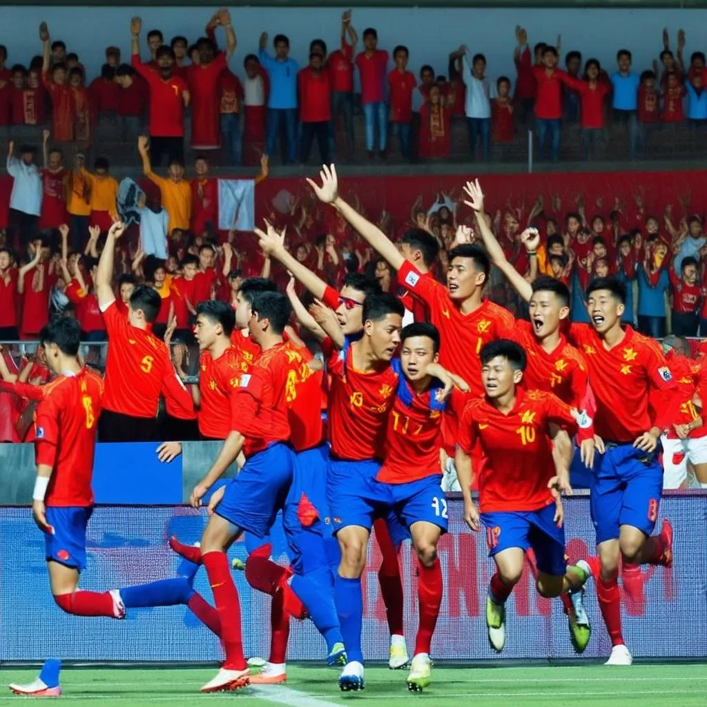 U22 Việt Nam thi đấu tại ASIAD