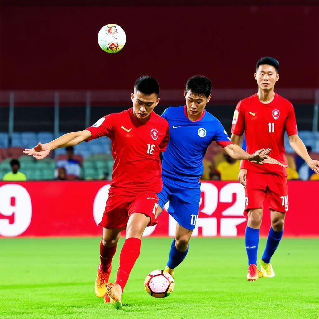 U22 Việt Nam và U22 Thái Lan Seagame 29