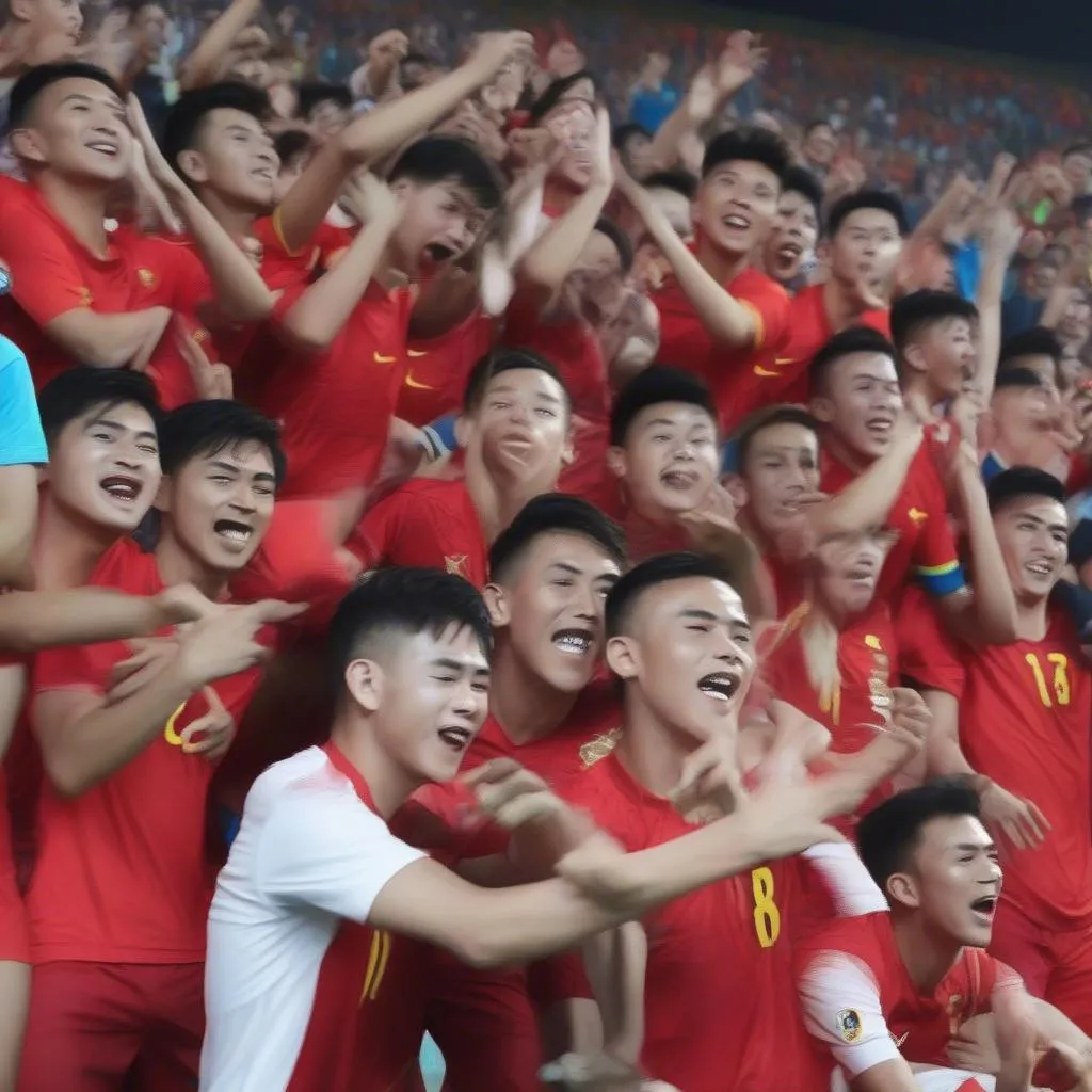 U23 Việt Nam thi đấu tại Vòng chung kết U23 Châu Á 2018