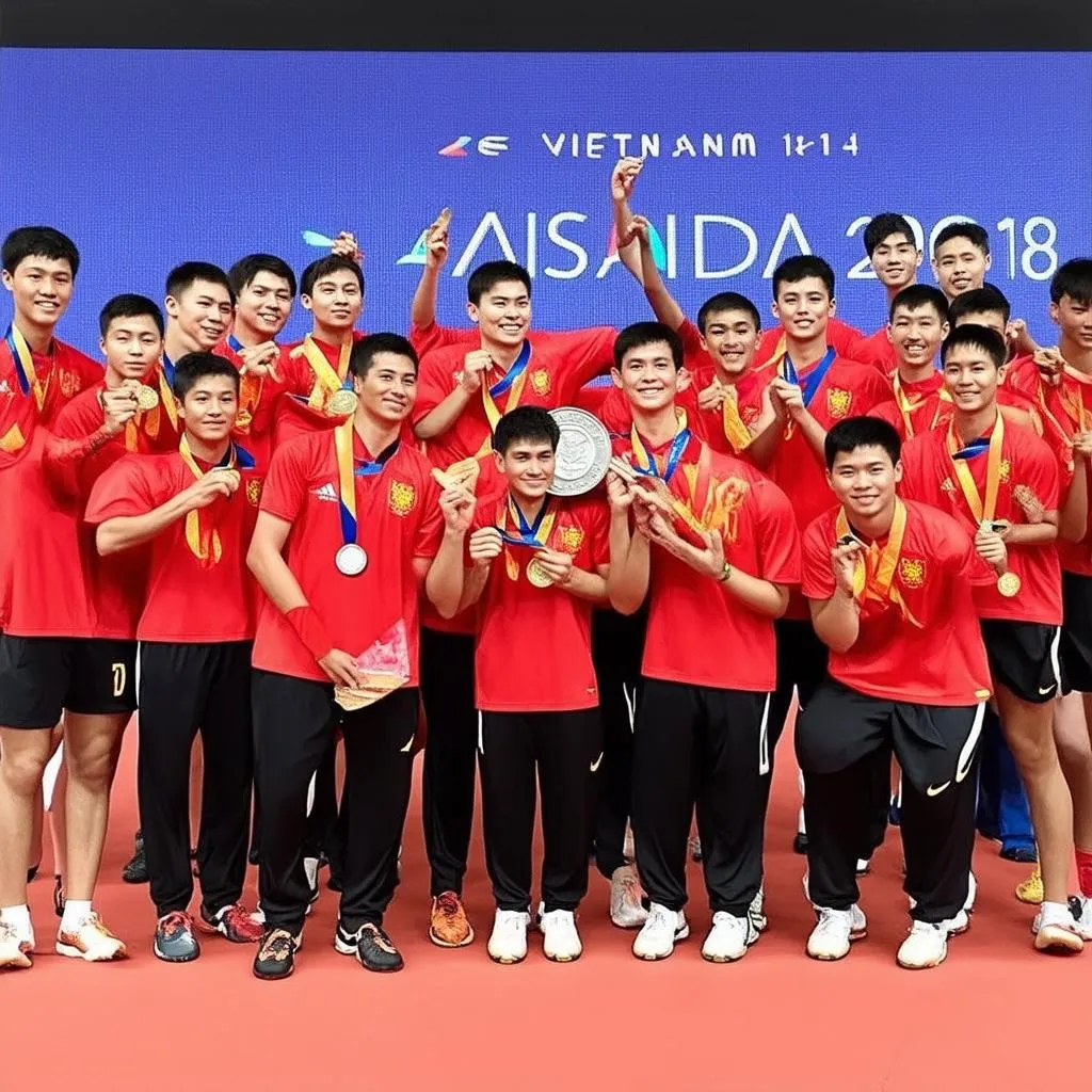 U23 Việt Nam giành huy chương bạc ASIAD 2018