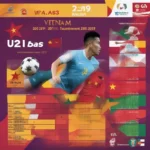 Lịch thi đấu U23 Việt Nam tại ASIAD 2019