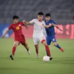 Trận đấu đầy kịch tính giữa U23 Việt Nam và U23 Thái Lan tại U23 Asian Cup 2022