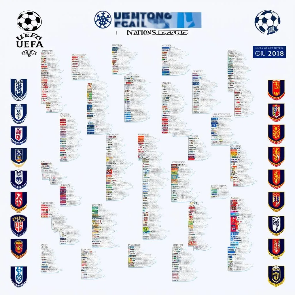 UEFA Nations League 2018 teams