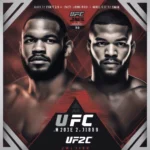 Poster chính thức UFC 239: Jon Jones vs. Thiago Santos