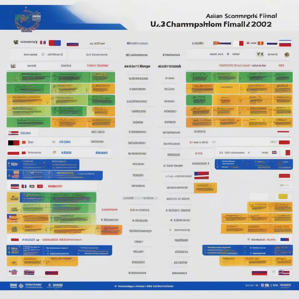 Lịch thi đấu VCK U23 châu Á 2020