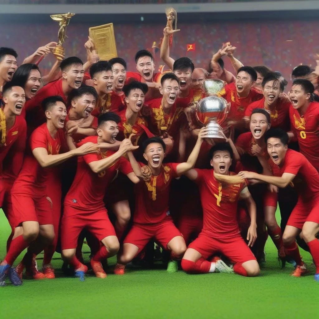 Việt Nam Vô Địch AFF Cup 2018: Cơn Lốc Xanh Quyết Thắng