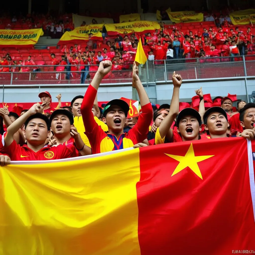 Vietnamese football fans