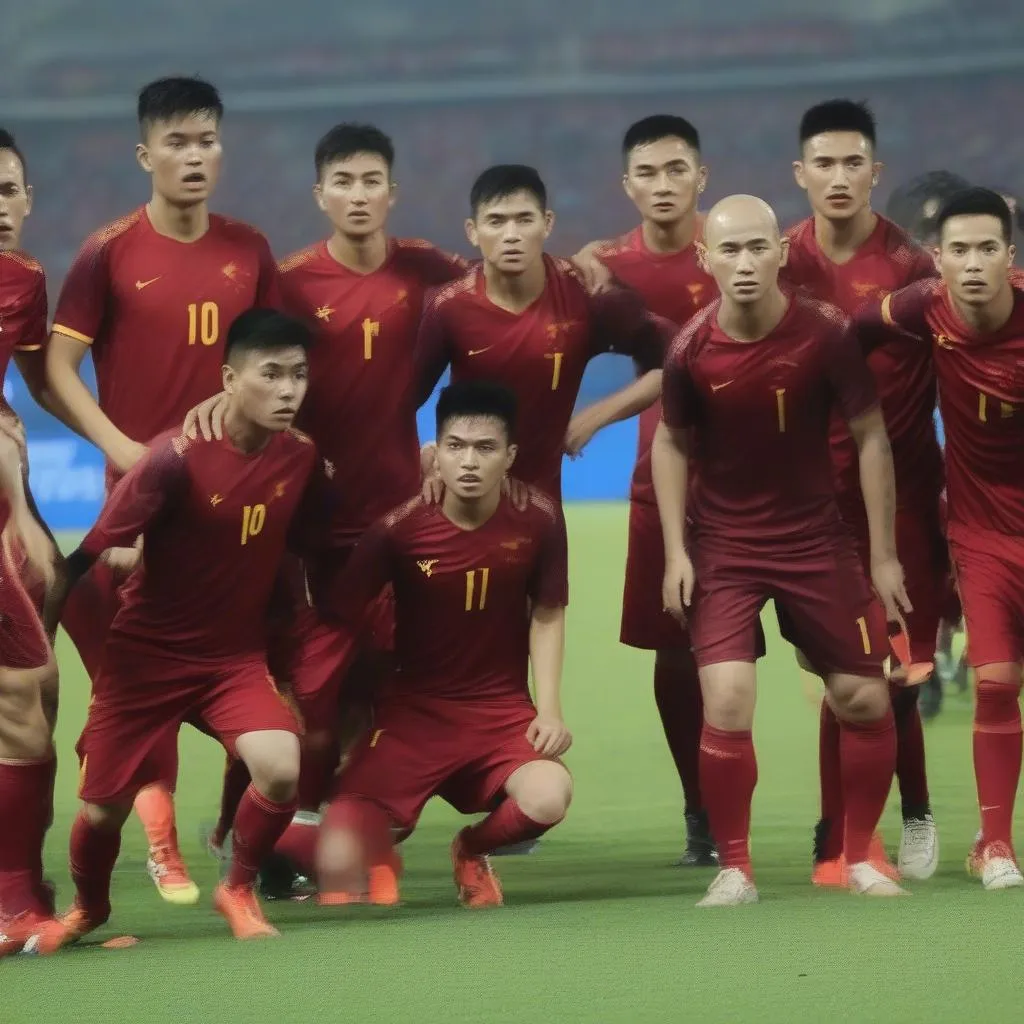 Đội tuyển Việt Nam thi đấu vòng loại World Cup 2018