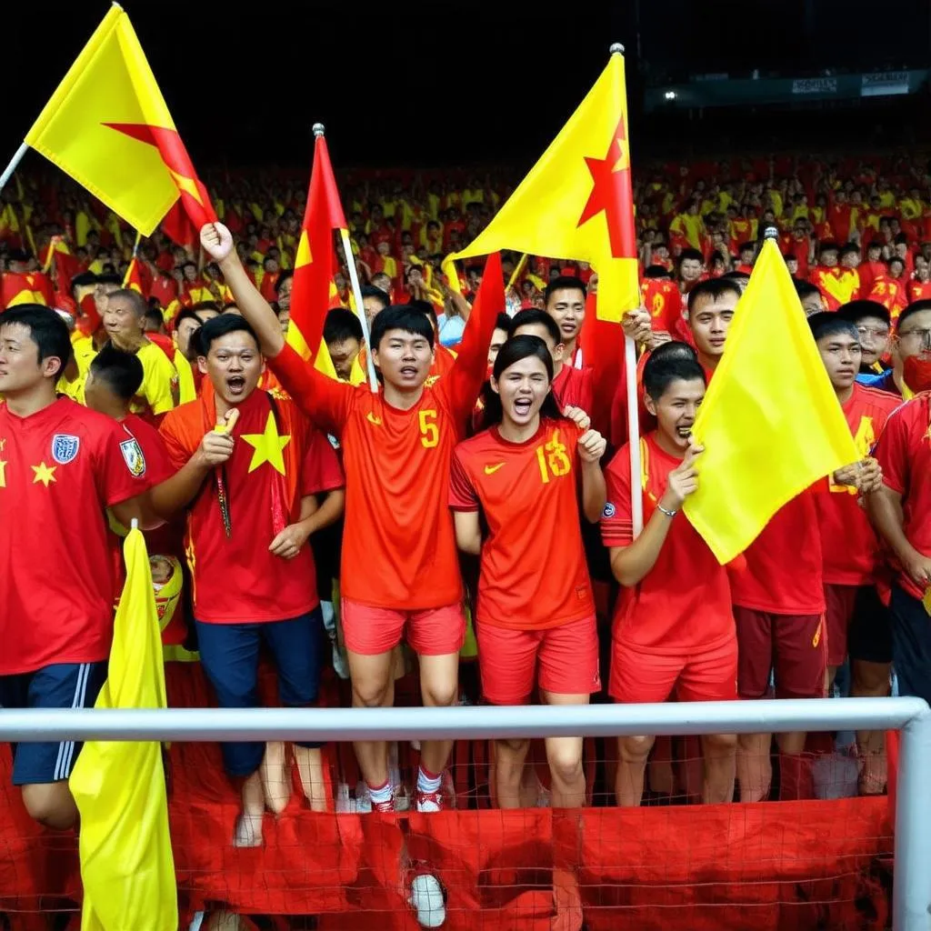 Vietnamese Football Fans