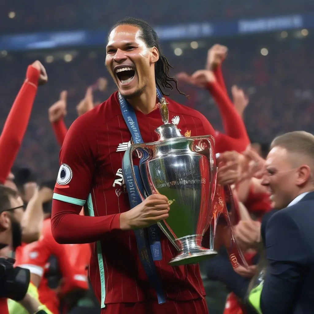 Virgil van Dijk Champions League 2019