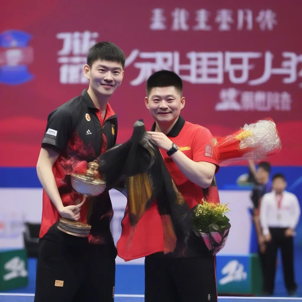 Fan Zhendong vô địch bóng bàn thế giới 2018