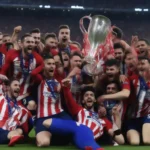 Atletico Madrid nâng cao chiếc cúp vô địch C2 năm 2018