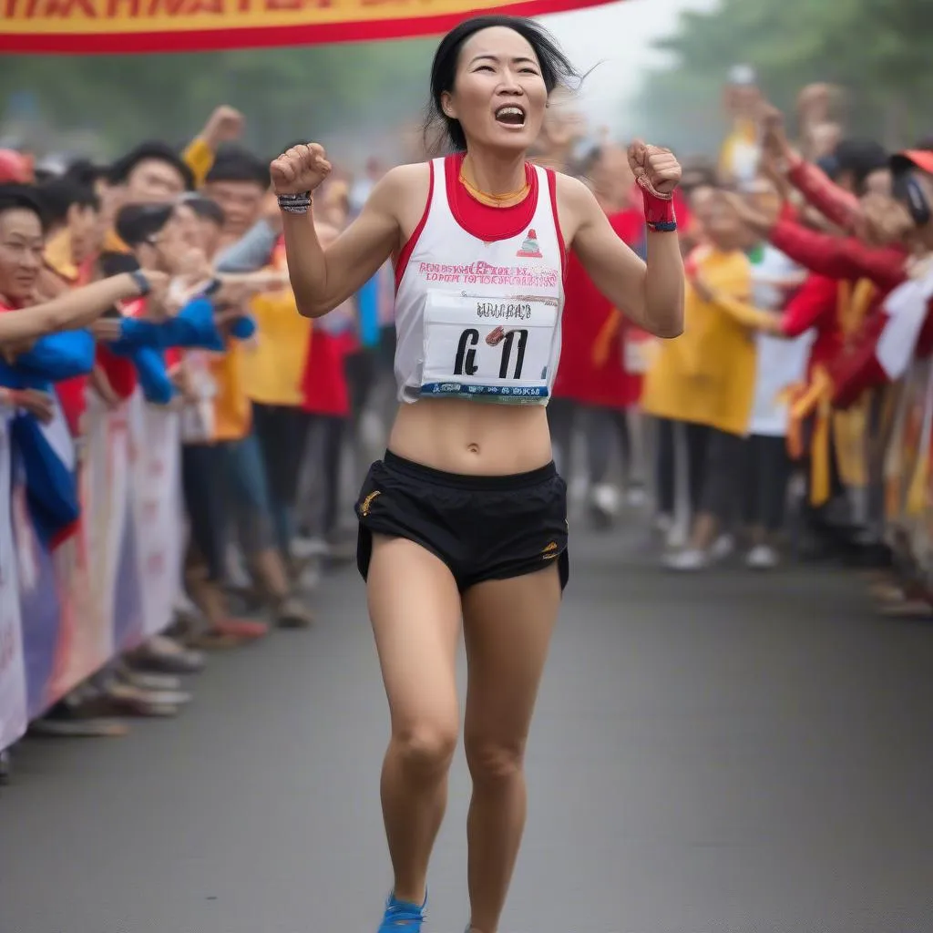 Vận động viên nữ Việt Nam vô địch Marathon thế giới