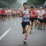 Vận động viên Việt Nam tại giải marathon quốc tế